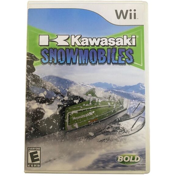Wii Kawasaki Snowmobiles Video Game - Picture 1 of 4